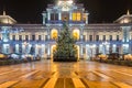 ARAD, ROMANIA Ã¢â¬â DECEMBER 17, 2015: Christmas Tree in Arad
